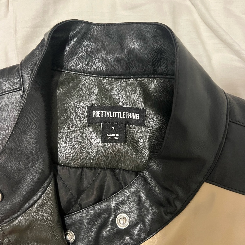 PrettyLittleThing Racer Bomber Jacket - Picture 2 of 3